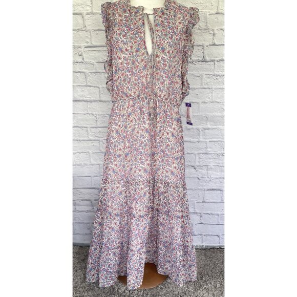 BB Dakota by Steve Madden Women's Chiffon Maxi Dress Floral Size XXL - Picture 7 of 12